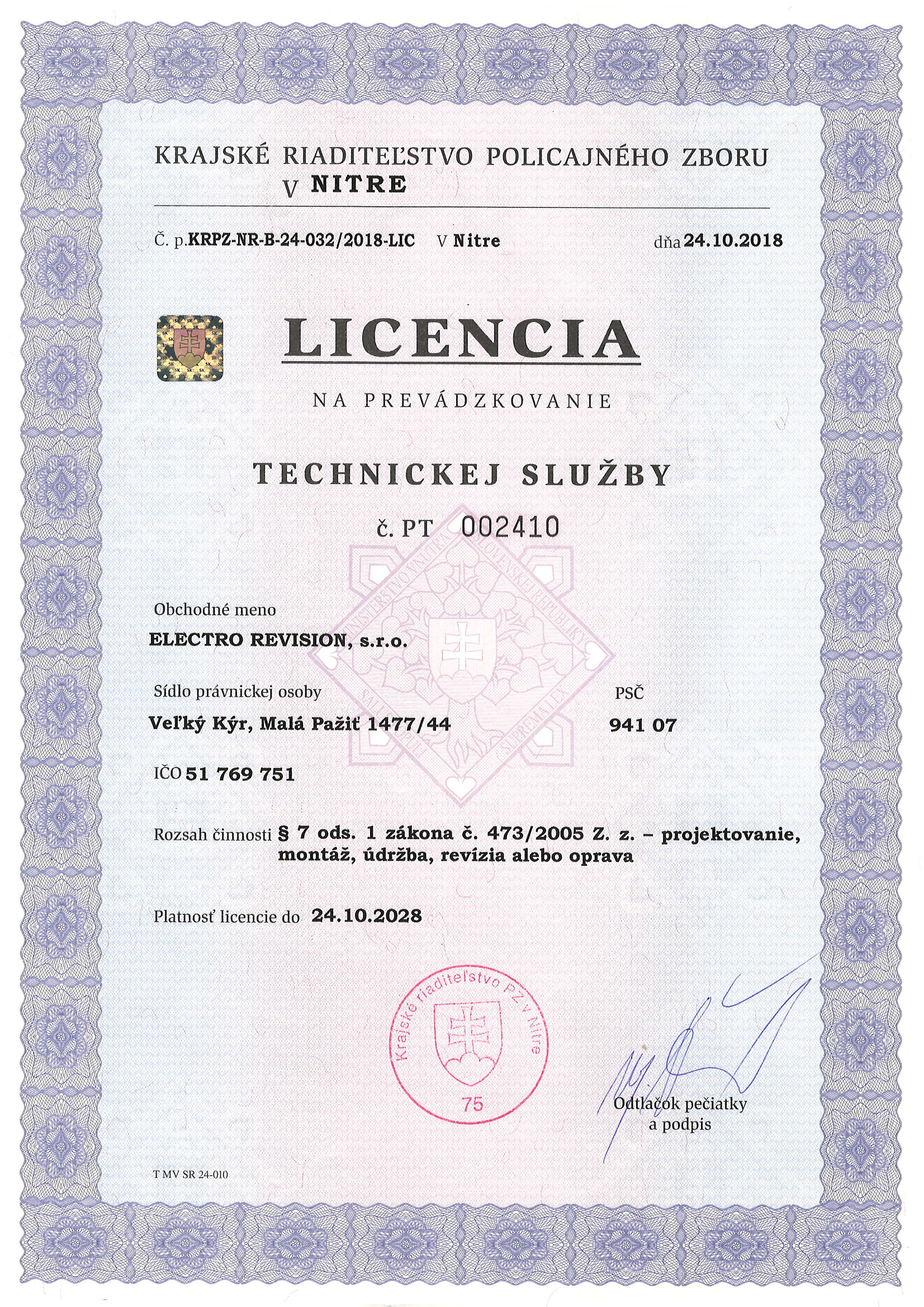 Licencia tech